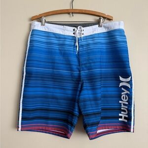 Hurley Men's Blue Swim Shorts size 34